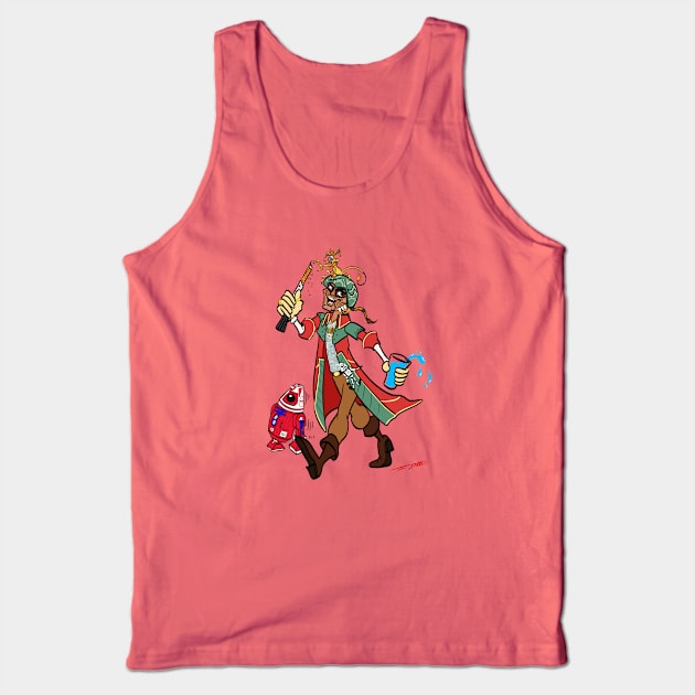 Hondo Ohnaka visits Galaxy's Edge (TechnoRetro Dads Version) Tank Top by TechnoRetroDads